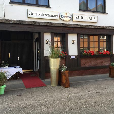 Hotel Und Restaurant -Gasthaus Zur Pfalz Hockenheim Zewnętrze zdjęcie