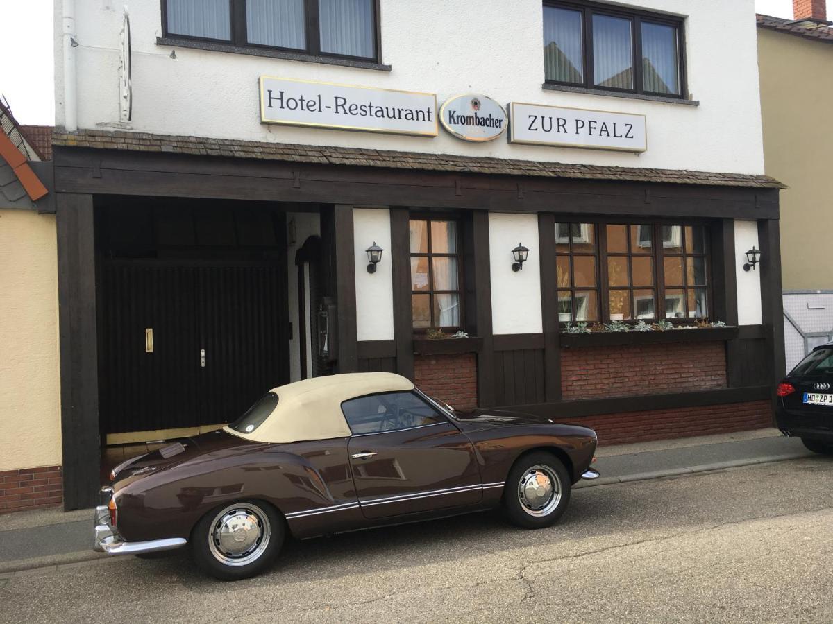 Hotel Und Restaurant -Gasthaus Zur Pfalz Hockenheim Zewnętrze zdjęcie